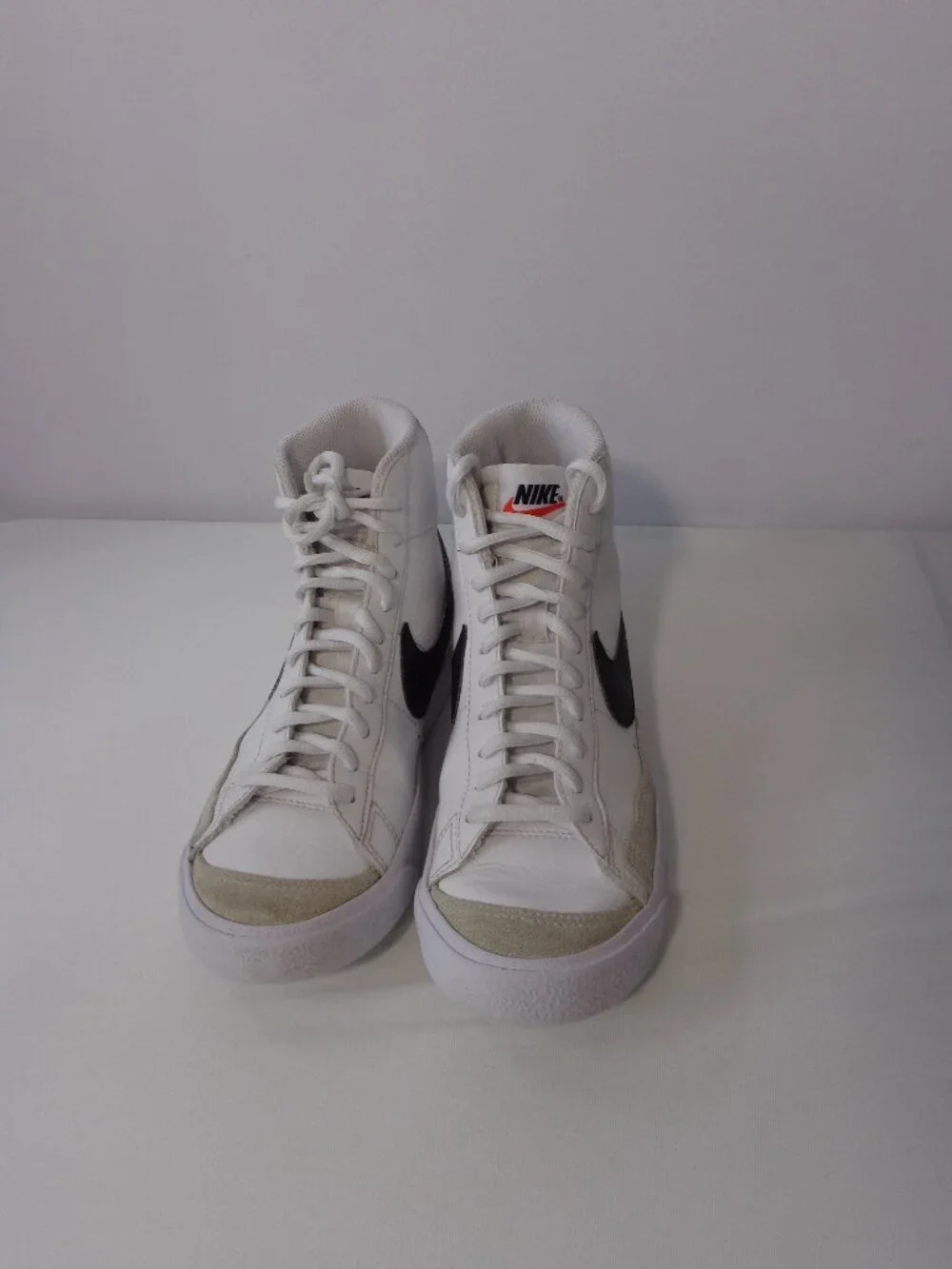 Nike Blazer Mid ‘77 (GS) White Black Photo Blue Shoes DA4086-108 Youth Size 4Y